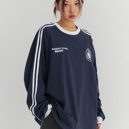 unisex-sporty-soccer-top-co306 / Dark blue
